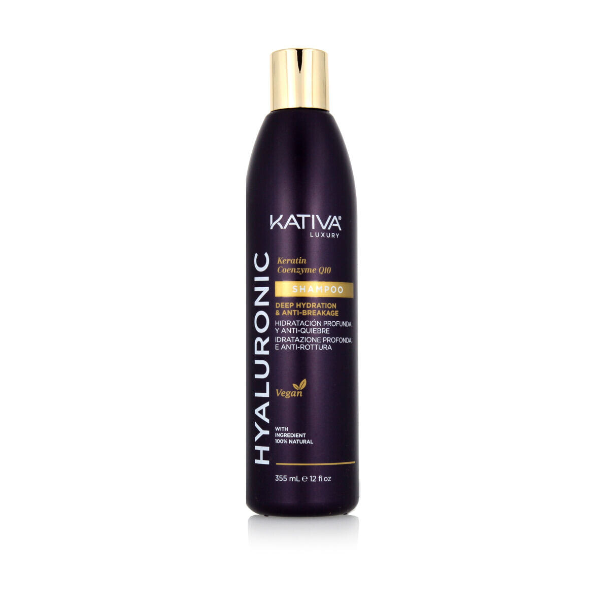 Moisturizing Shampoo Kativa Hyaluronic 355 ml