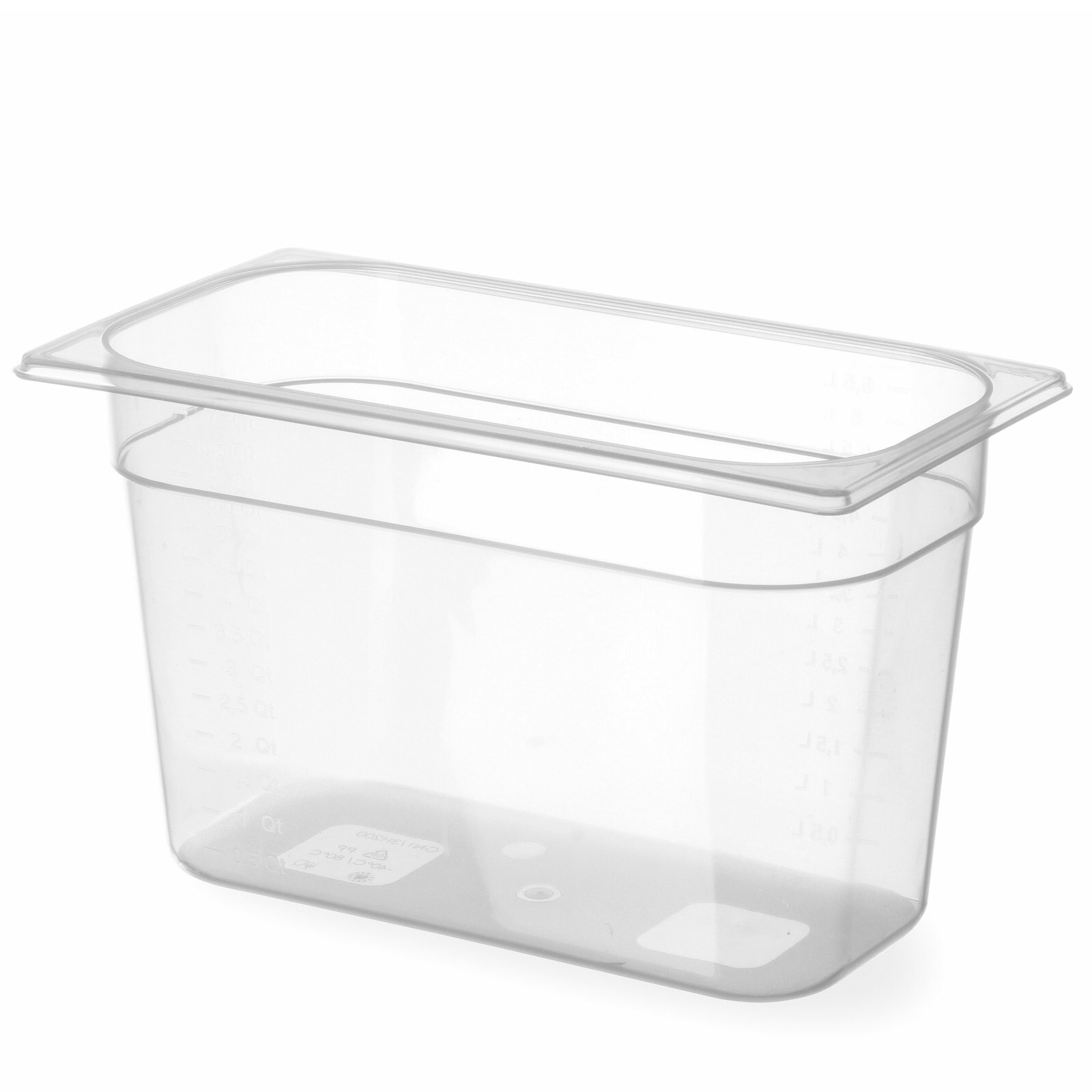 Gastronomy container made of polypropylene GN 1/3, height 100 mm - Hendi 880227