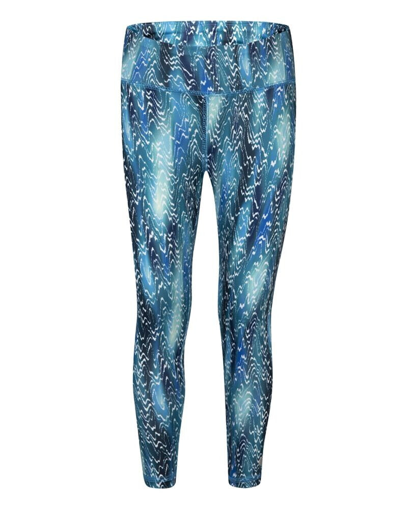 Nike little Girls Icon Clash All Over Print Leggings