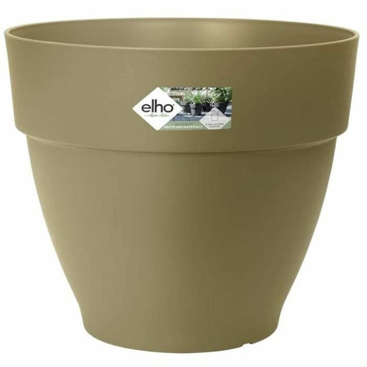 Plant pot Elho Ø 47 cm Circular Green Plastic