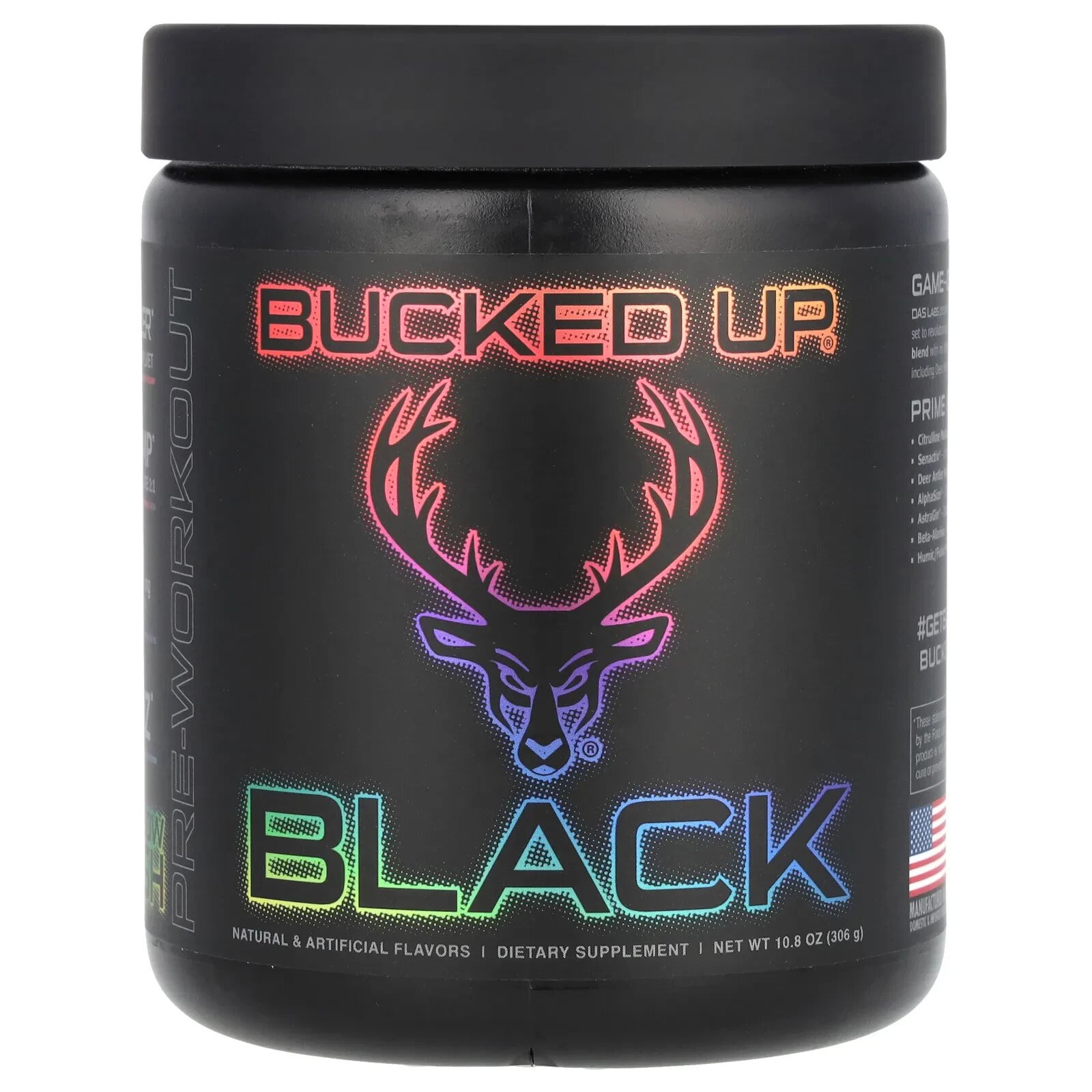 Black, Pre-Workout, Rainbow Rush, 10.8 oz (306 g)