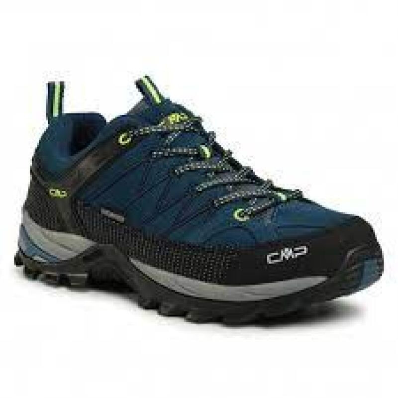 Мужские кроссовки спортивные треккинговые синие кожаные замшевые низкие демисезонные Inny CMP Rigel Low M 3Q13247-08MF shoes