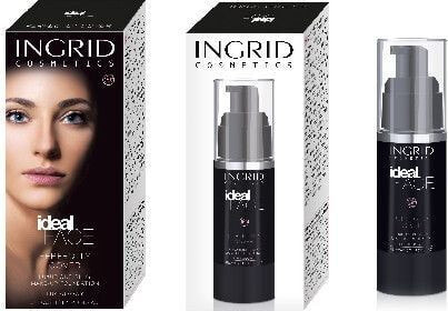 Ingrid Ideal Face Makeup Foundation Стойкий тональный флюид с бархатным матовым финишем  30 мл
