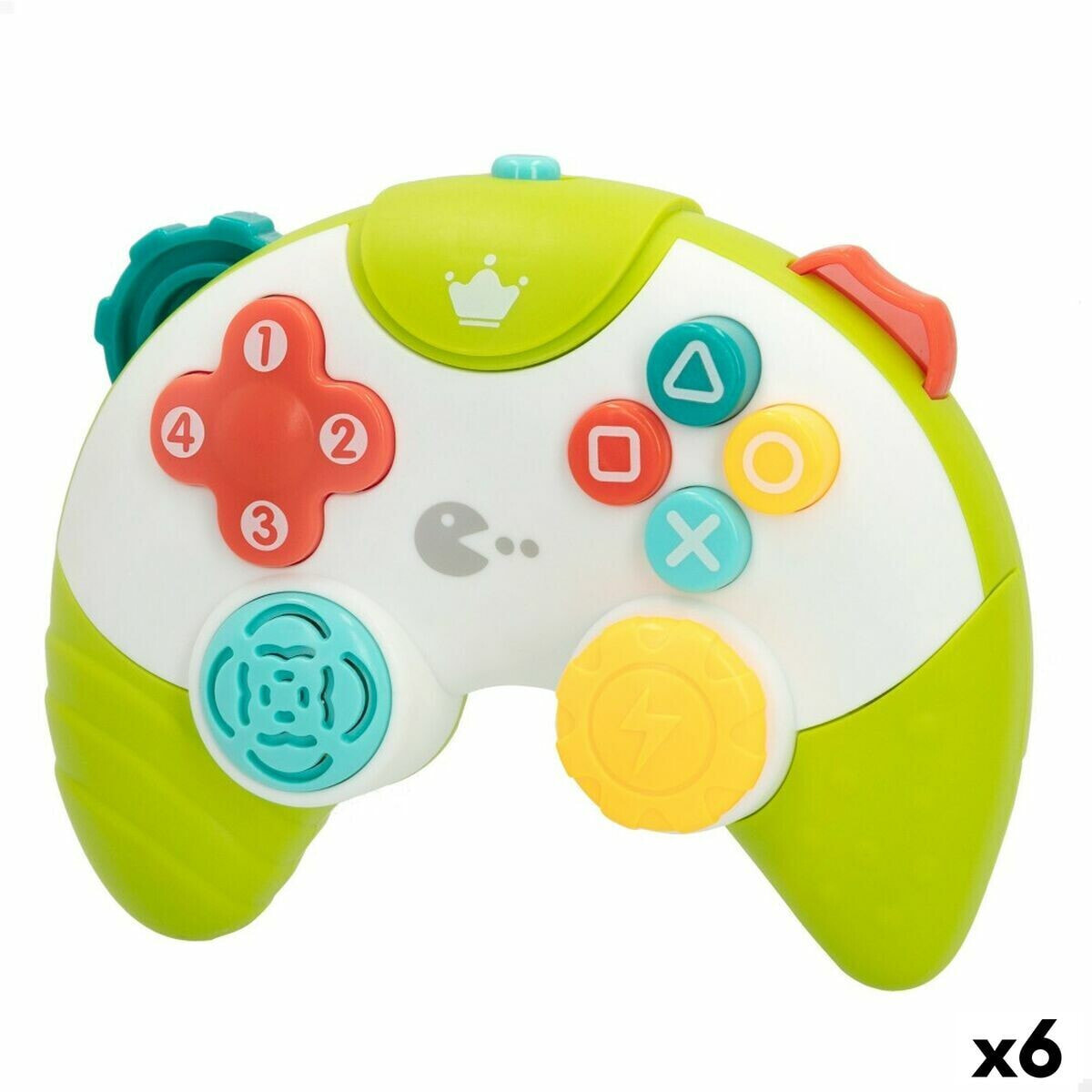 Toy controller Colorbaby Green 15 x 5,5 x 12 cm (6 Units)