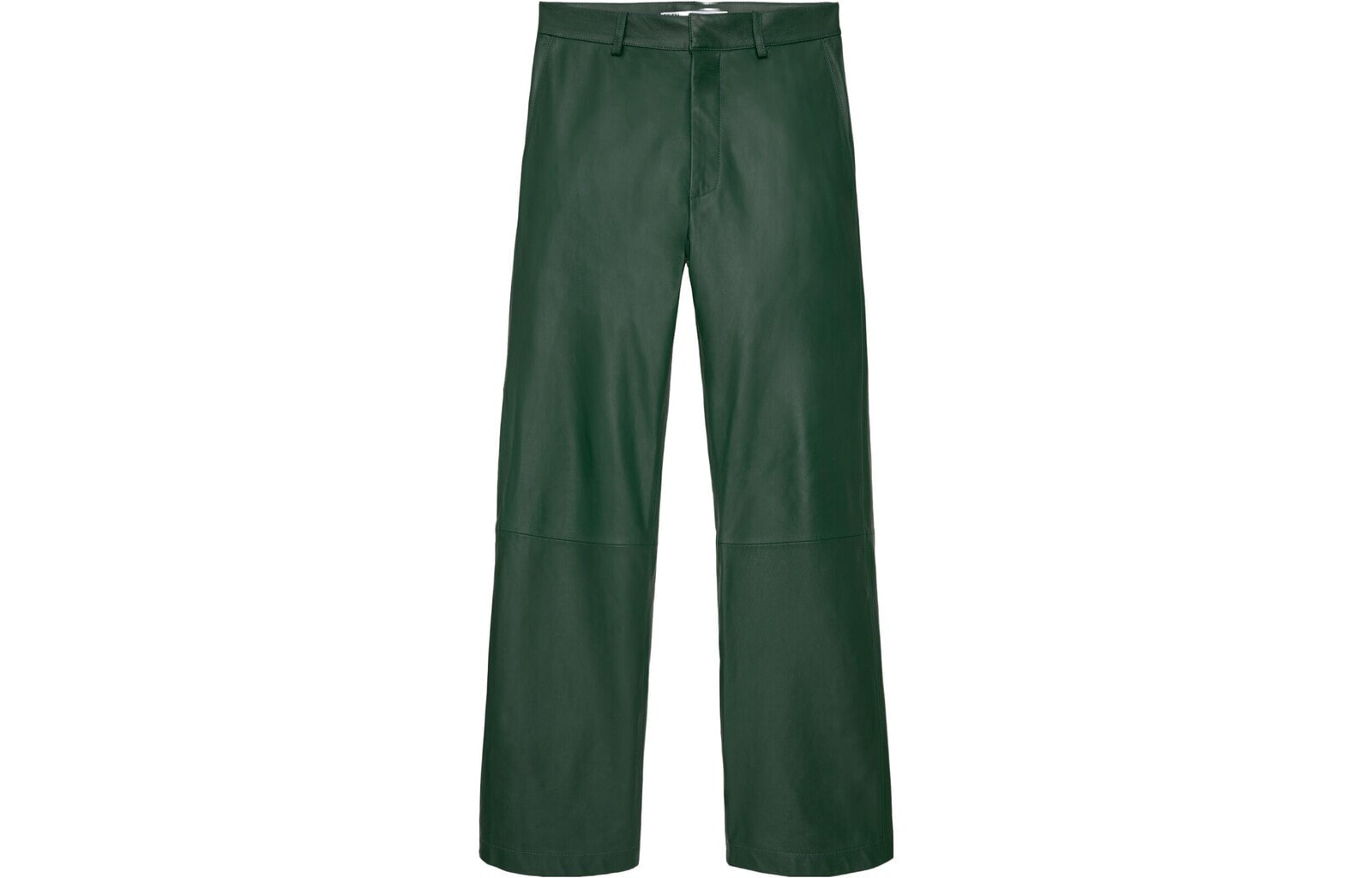 ZARA SS23 Studio系列 羊皮革皮裤休闲裤 男款 绿色 / ZARA SS23 Studio 05479601500
