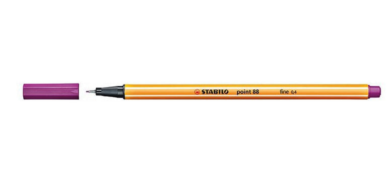STABILO point 88 капиллярная ручка Лиловый 1 шт 88/58