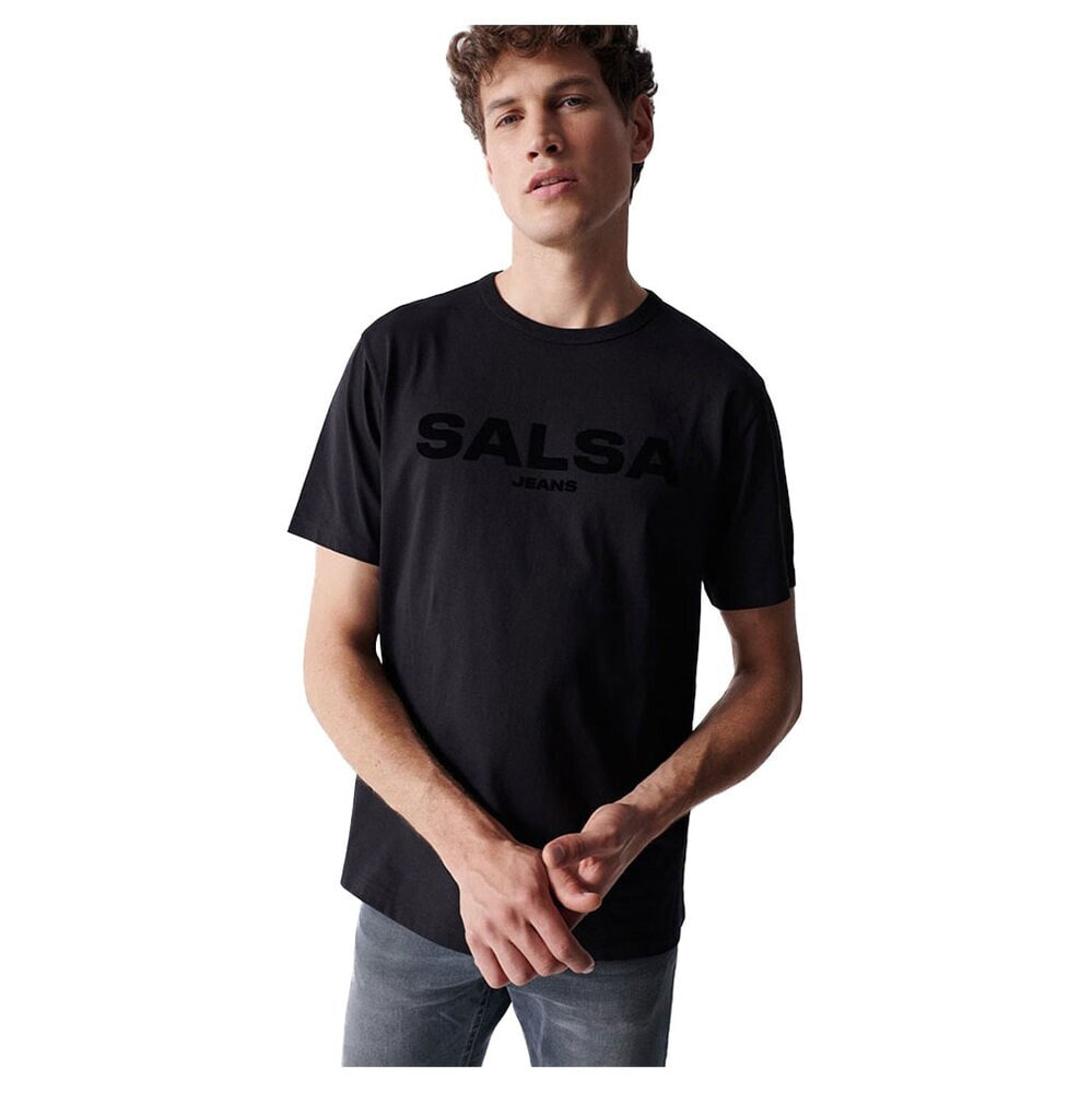 SALSA JEANS Basic Branding Short Sleeve T-Shirt
