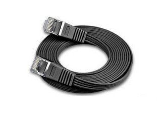 Wirewin SLIM STP сетевой кабель 0,75 m Cat6 S/UTP (STP) Черный PKW-STP-SLIM-KAT6 0.75 SW