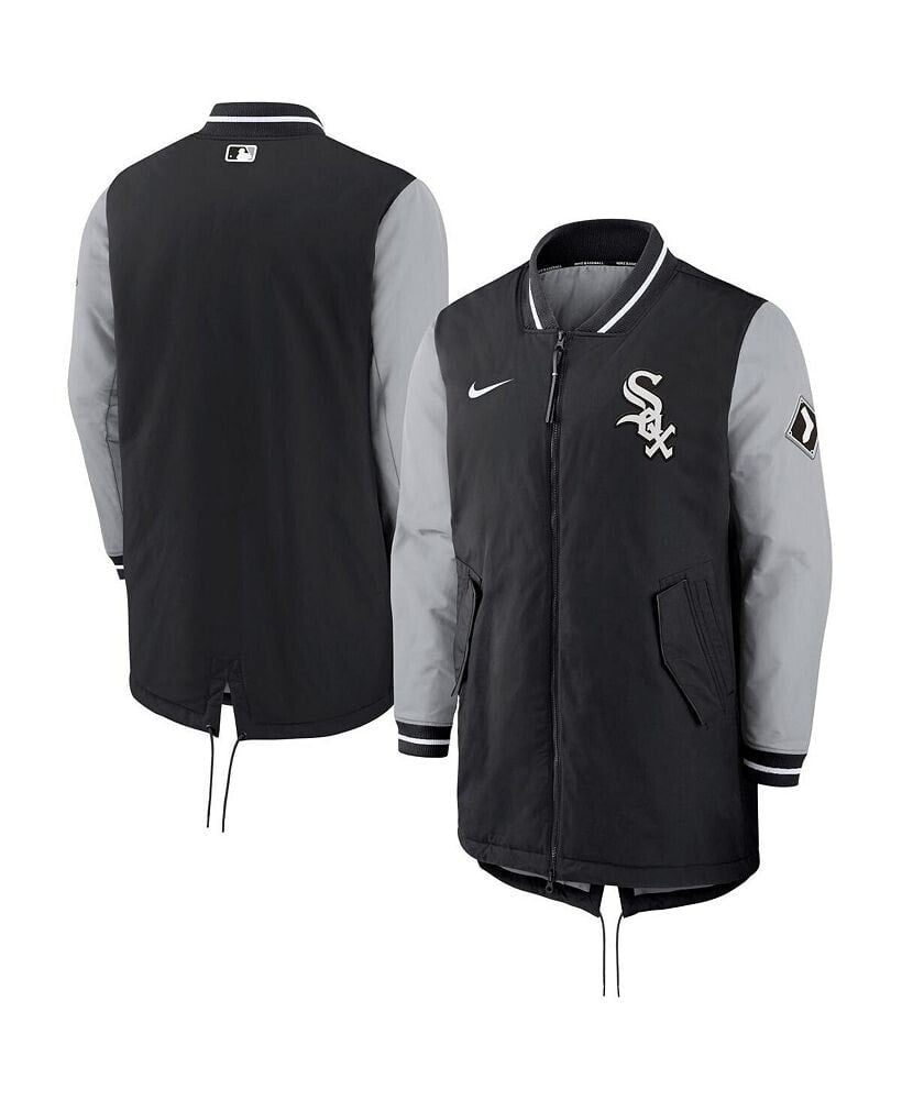 Nike men's Black Chicago White Sox Dugout Performance Full-Zip Jacket