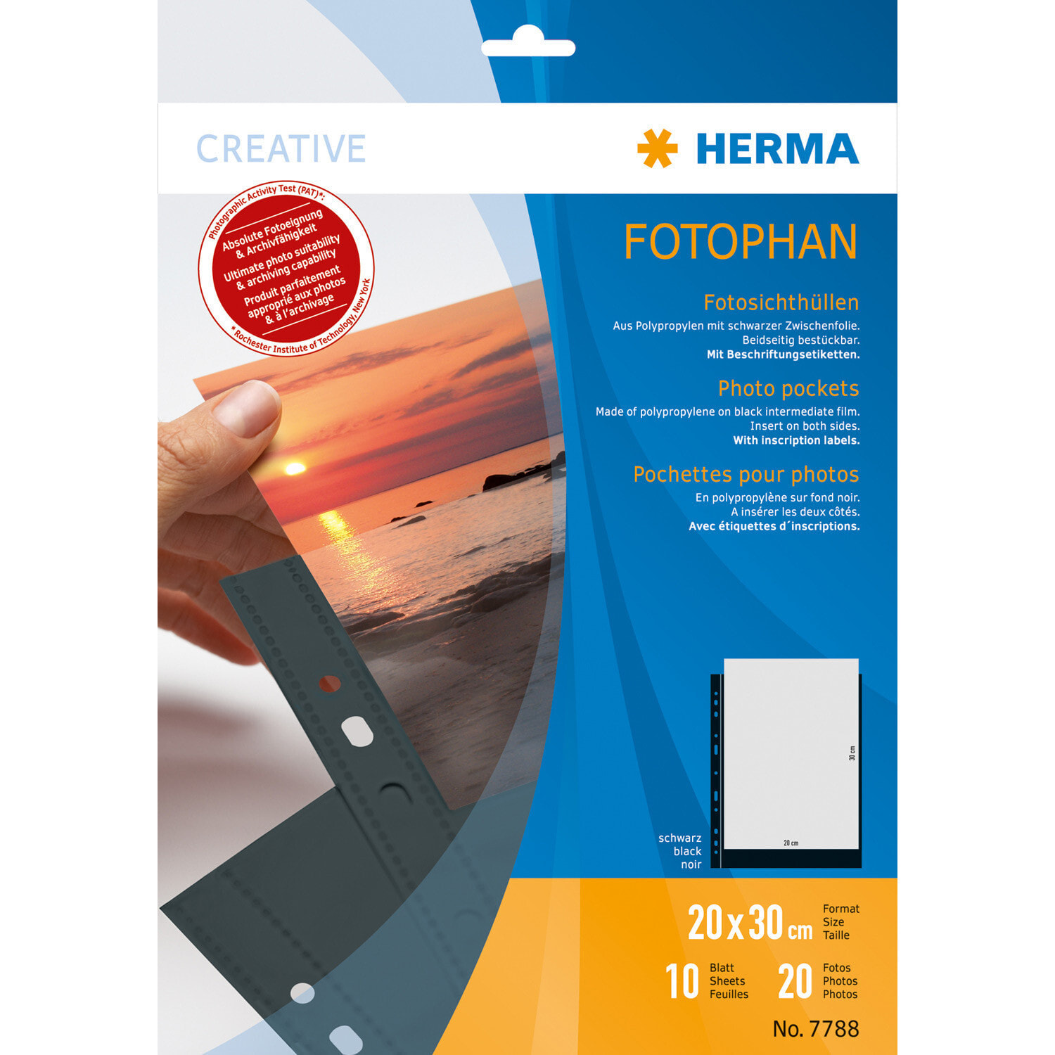 HERMA 7788 файл для документов 10 шт