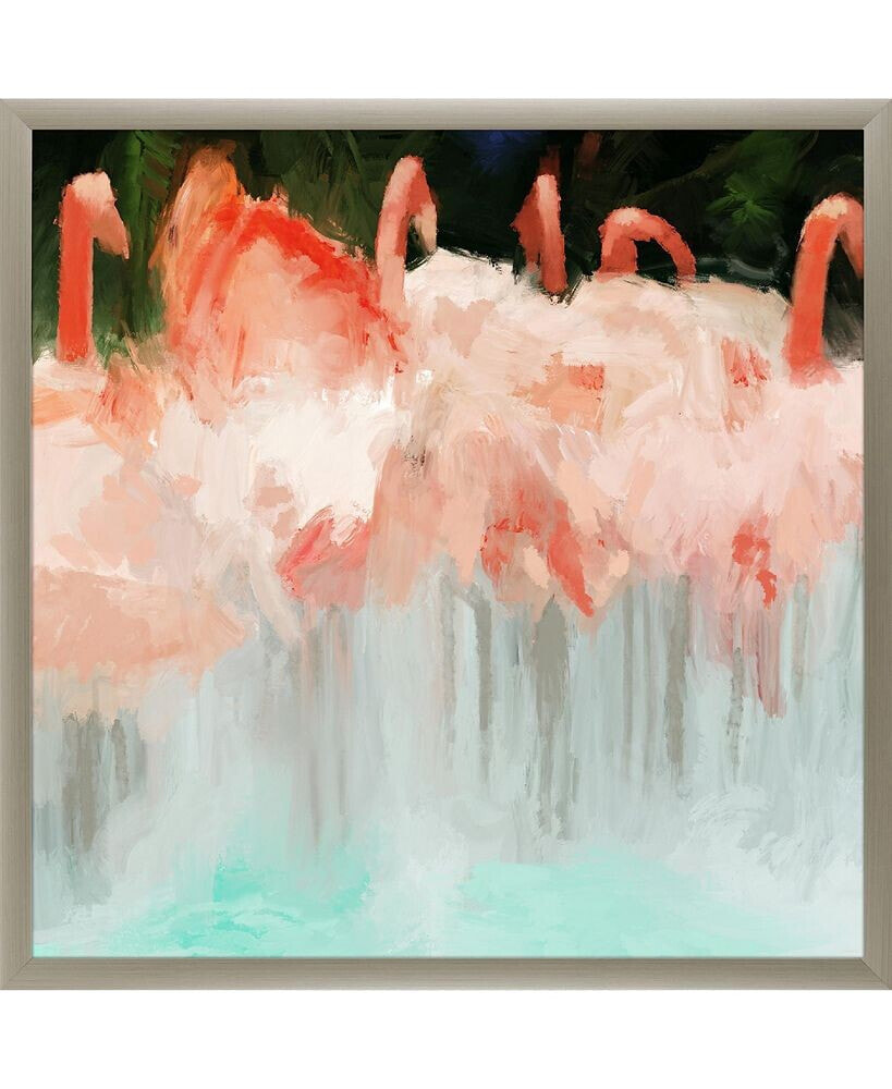 Paragon Picture Gallery flamingo Dance Canvas