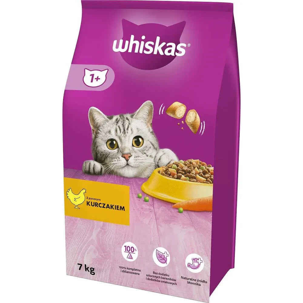 WHISKAS Chicken cat food 7kg