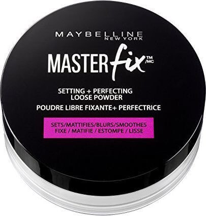 Женские балетки Maybelline Master Fix Setting + Perfecting Loose Powder puder transparentny 6g