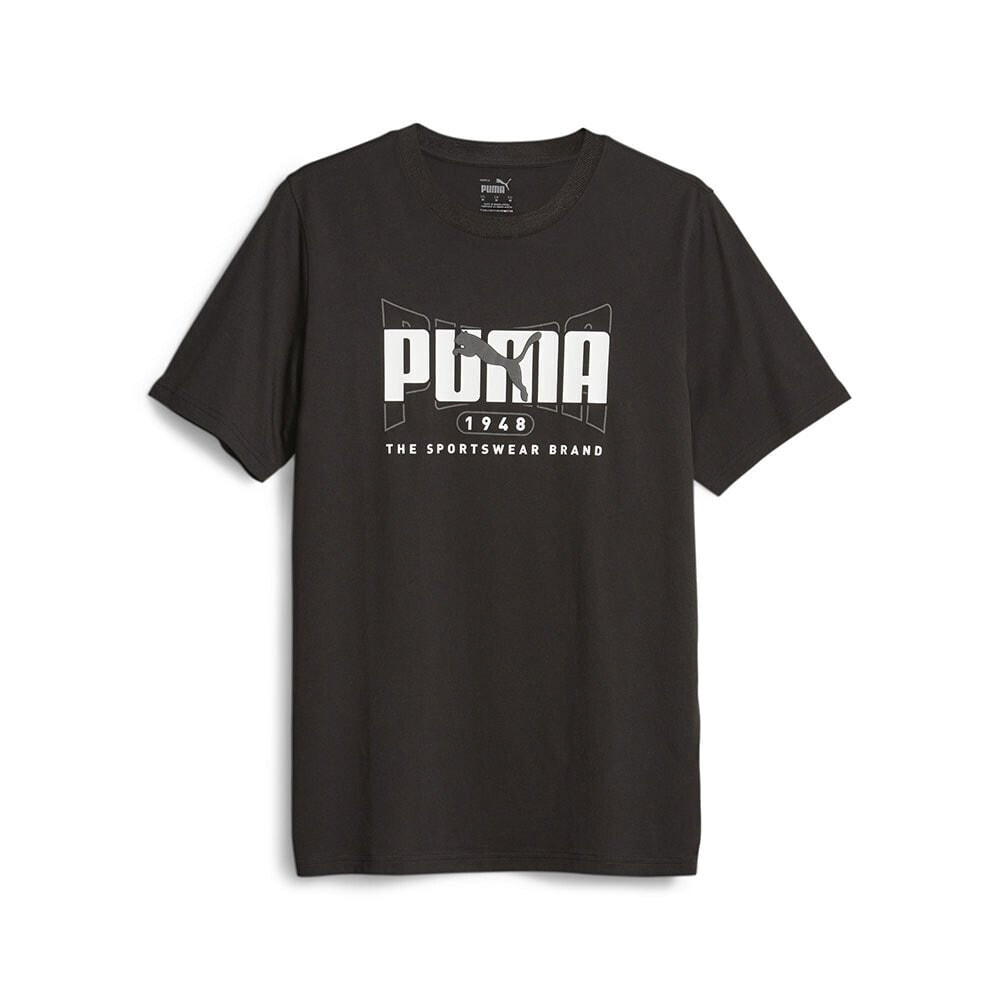PUMA Graphics Execution T Short Sleeve T-Shirt