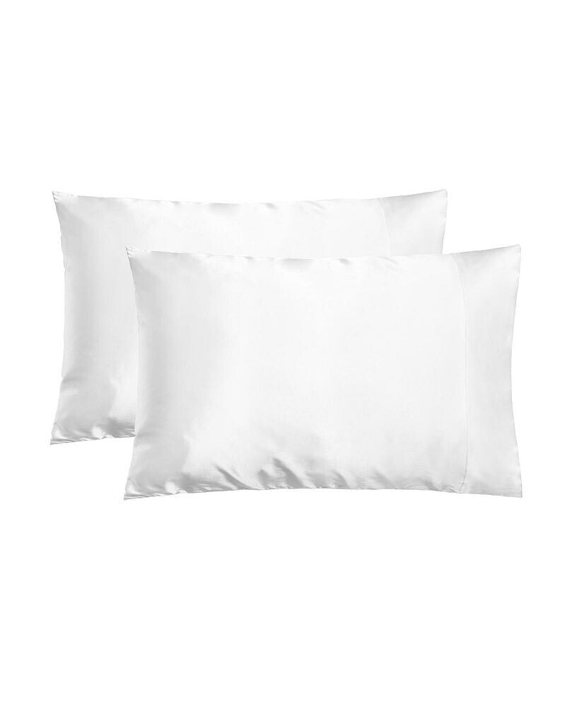 NIGHT luxury Satin Washable Pillowcase - King - Set of 2