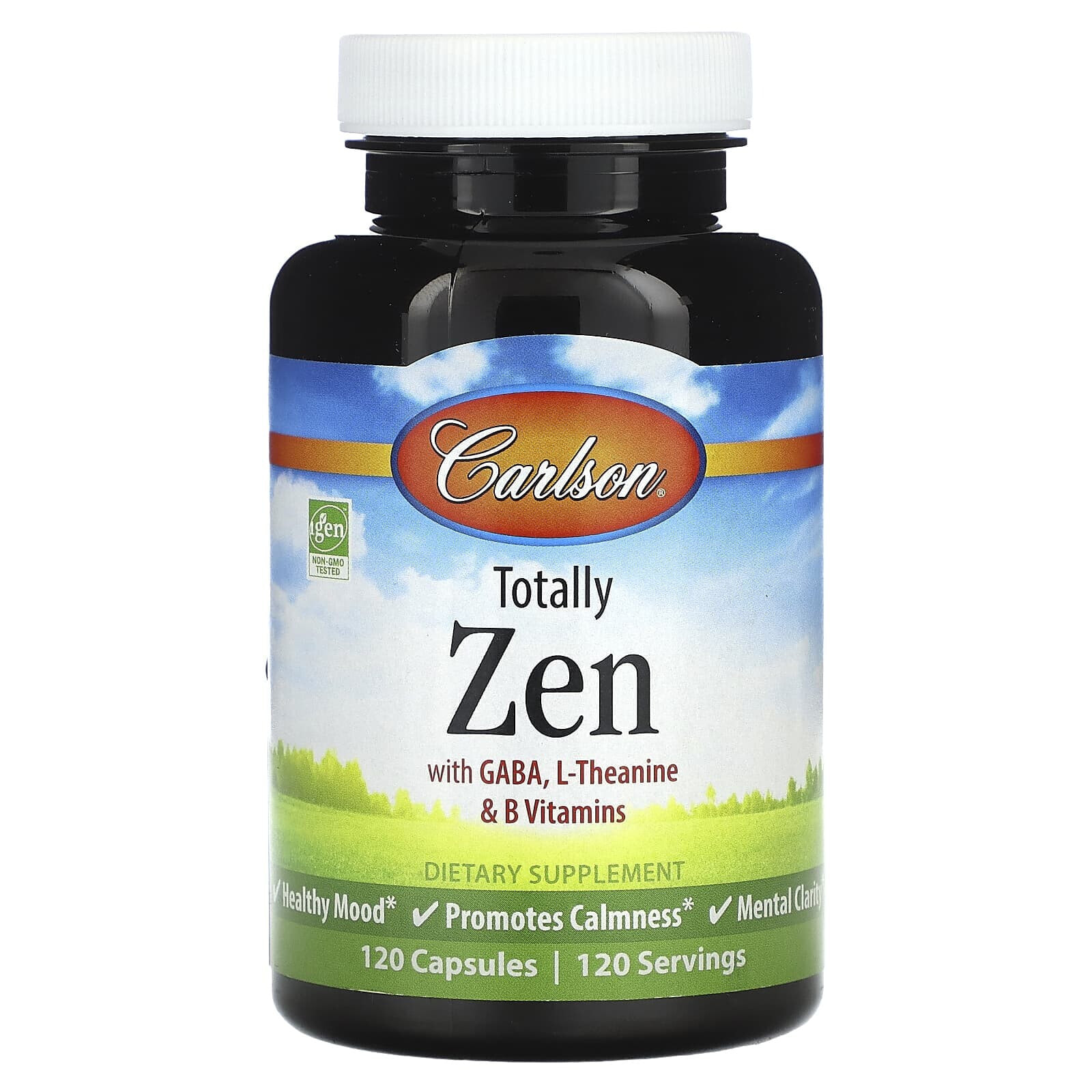Totally Zen with GABA, L-Theanine & B Vitamins, 120 Capsules