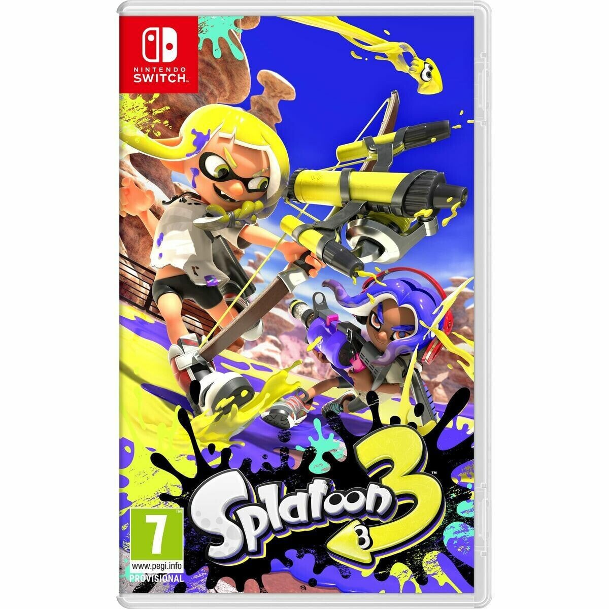 Nintendo Splatoon 3 Стандартная Нидерландский, Английский, Испанский, Французский, Итальянский язык, Русский Nintendo Switch 10009801