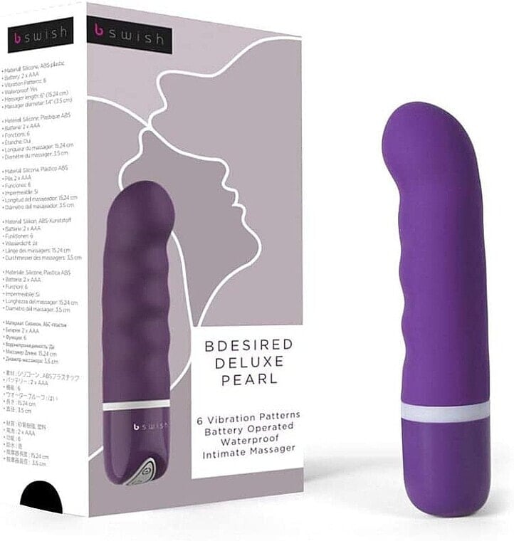 Vibrator violett - B Swish Bdesired Deluxe Pearl Vibrator Royal Purple