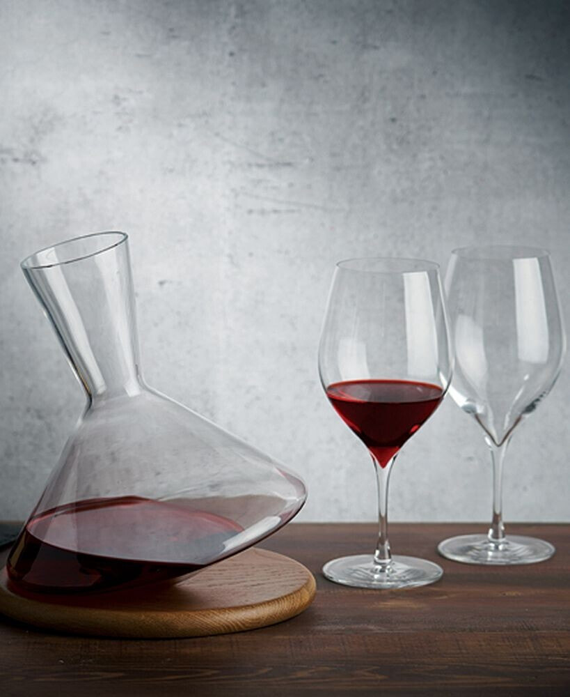 Balance Decanter with Terroir Wine Glasses, Set of 3