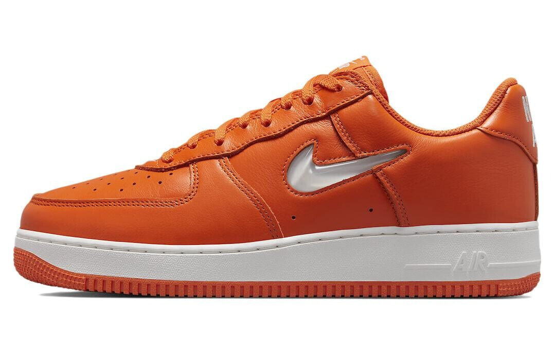 Nike Air Force 1 Low 防滑减震耐磨 低帮 板鞋 男女同款 橘黄 / Кроссовки Nike Air Force 1 Low FJ1044-800