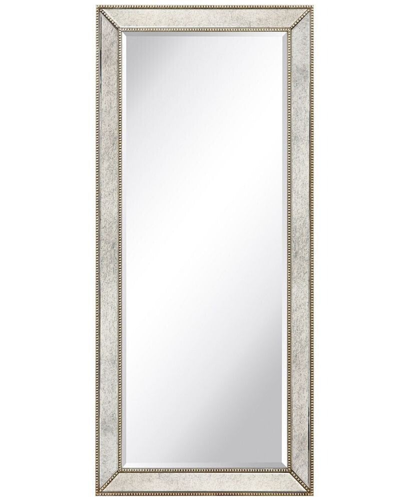 Solid Wood Frame Covered with Beveled Antique Mirror Panels - 24