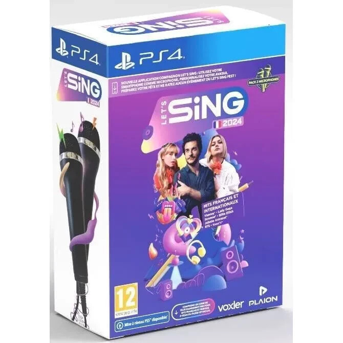 Let's Sing 2024 PS4-Spiel Mit 2 Mikrofonen