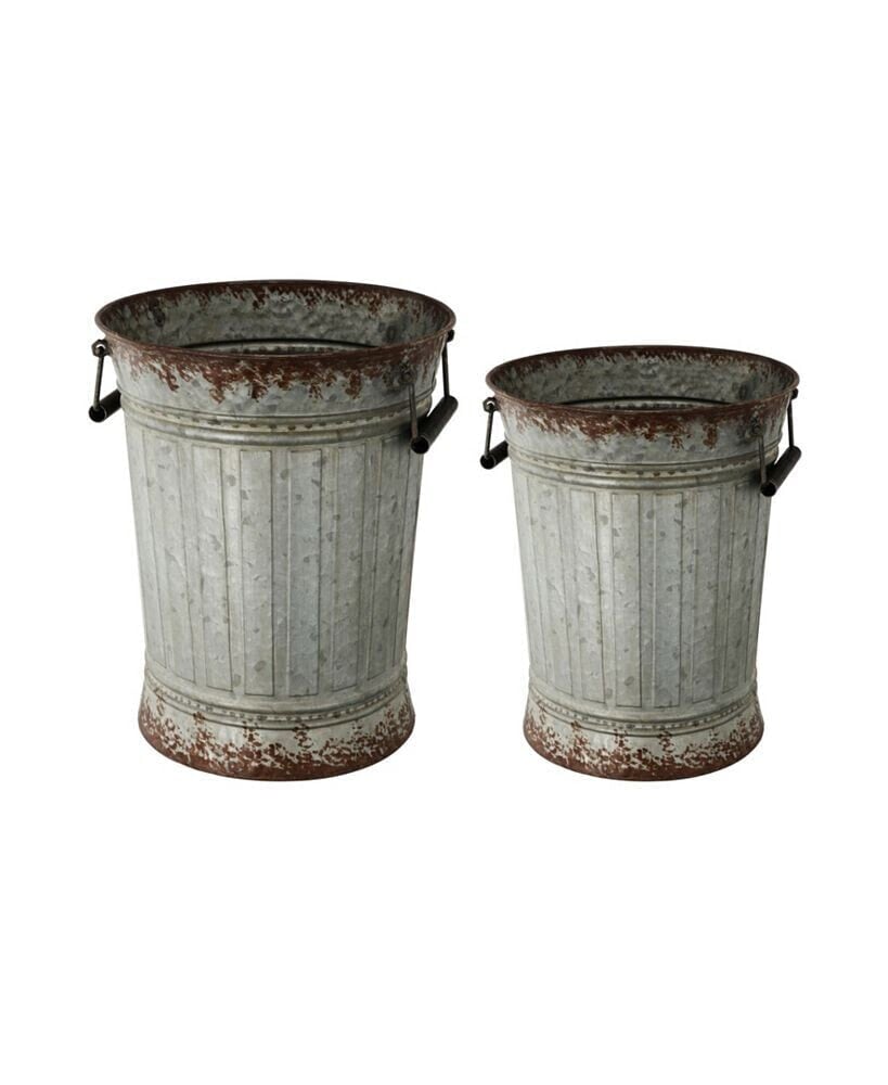 AB Home metal Pots, Set of 2