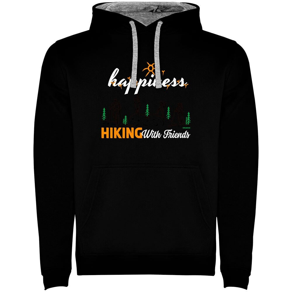 KRUSKIS Hiking Nature Two-Colour Hoodie