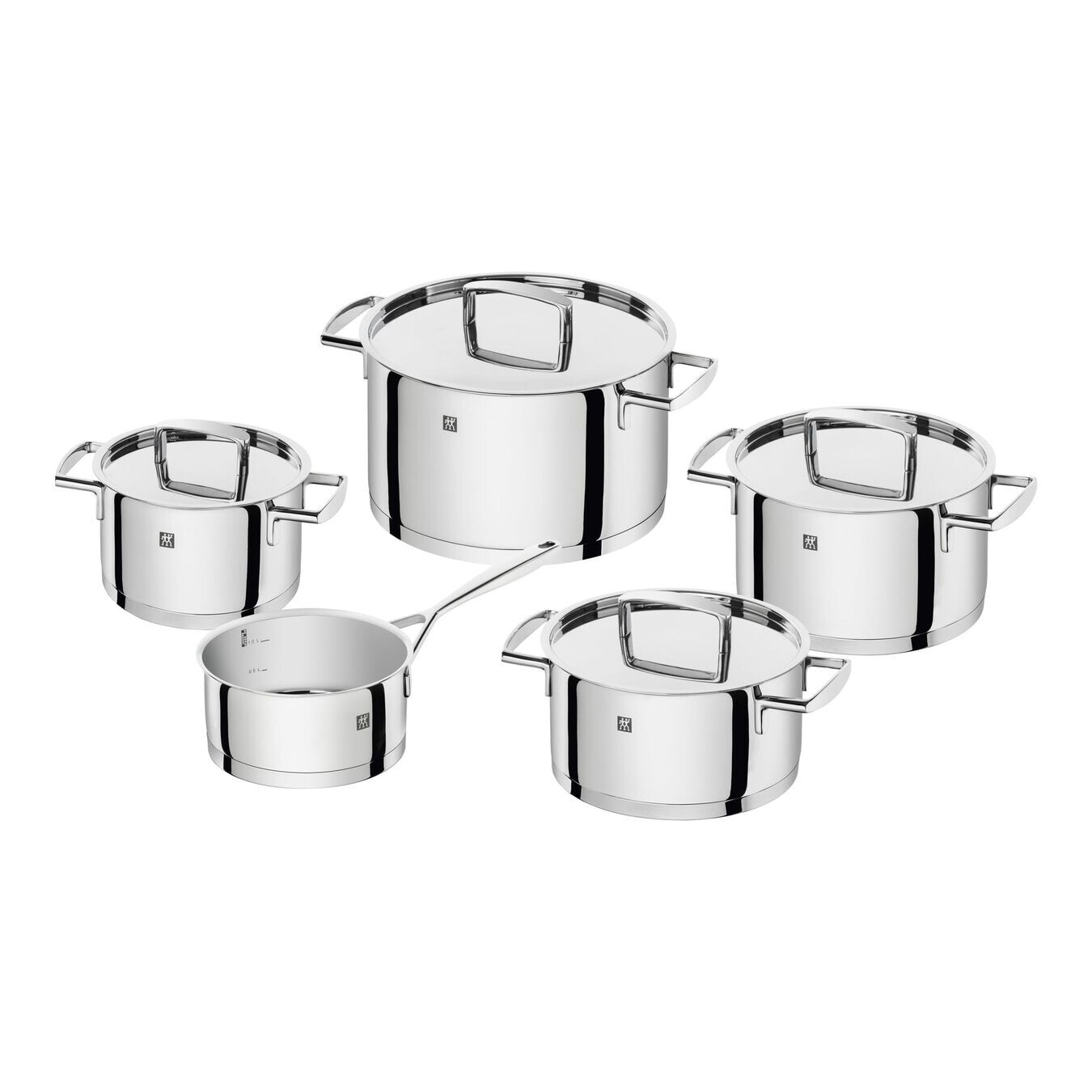 Zwilling Passion - Boiling set - Silver - Aluminium - Stainless steel - Silver - Stainless steel - Stainless steel
