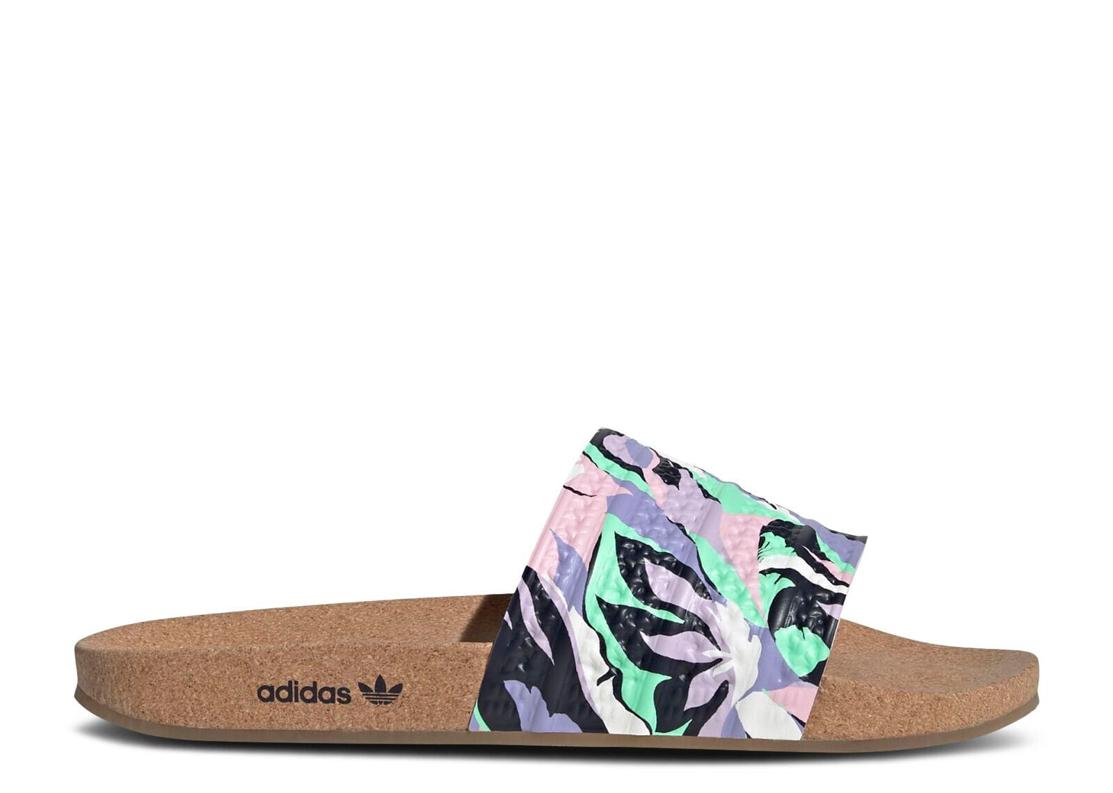 Adilette Slide 'Cork - Floral'