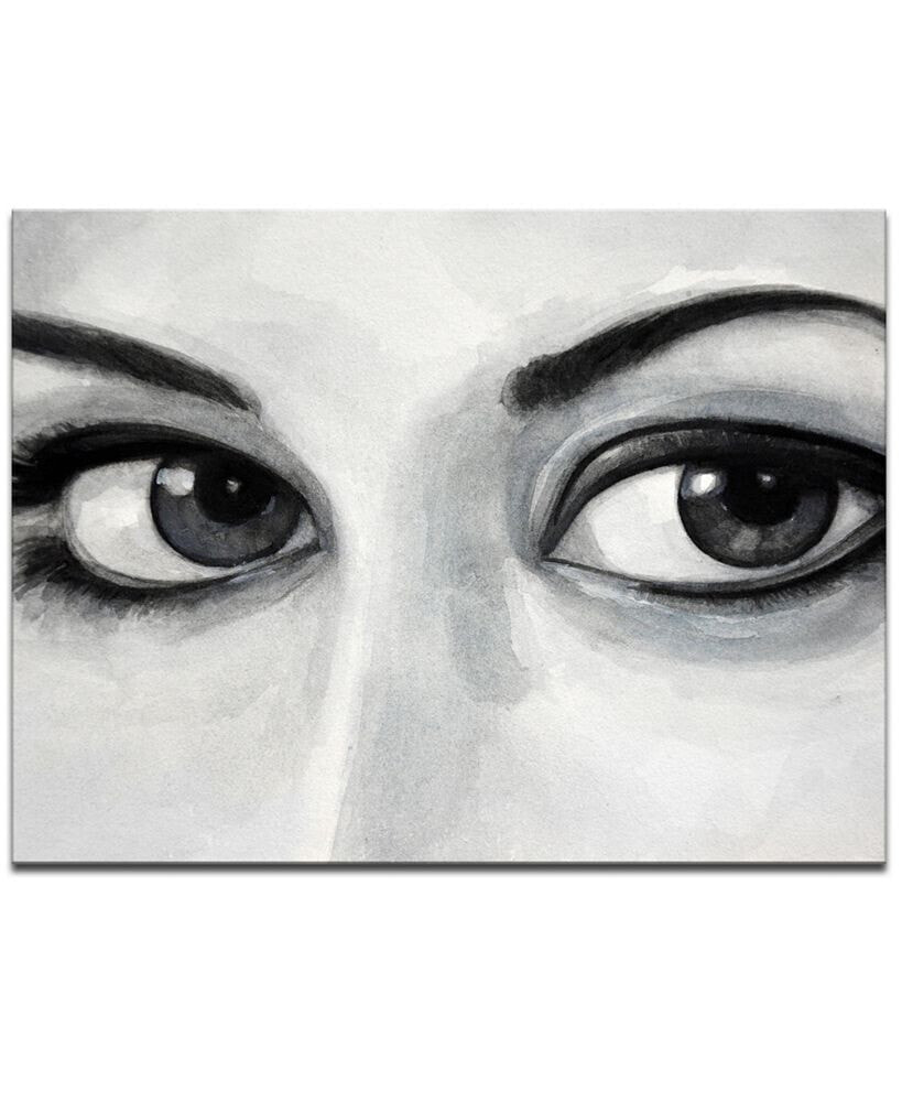 'Temptation II' Eyes Canvas Wall Art, 20x30