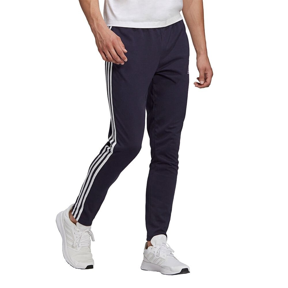 ADIDAS Essentials Single Jersey Tapered Open Hem 3-Stripes Pants