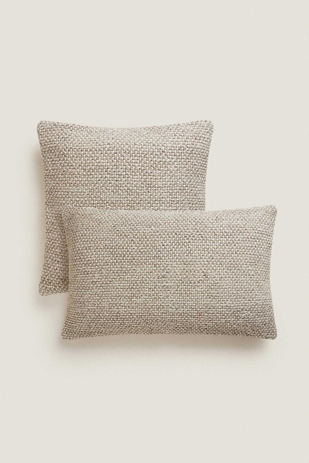 Woven cushion cover