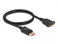 87095 - 1 m - DisplayPort - DisplayPort - Male - Female - 7680 x 4320 pixels