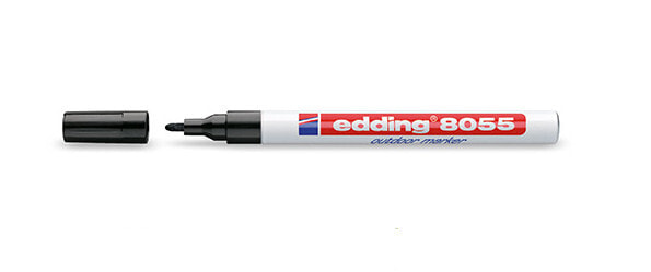 Edding 8055 перманентная маркер Черный 1 шт 4-8055-1-1001