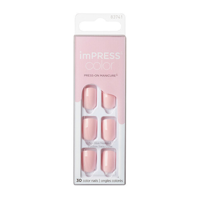 Товар для дизайна ногтей Kiss Self-adhesive nails imPRESS Color Pick Me Pink 30 pcs