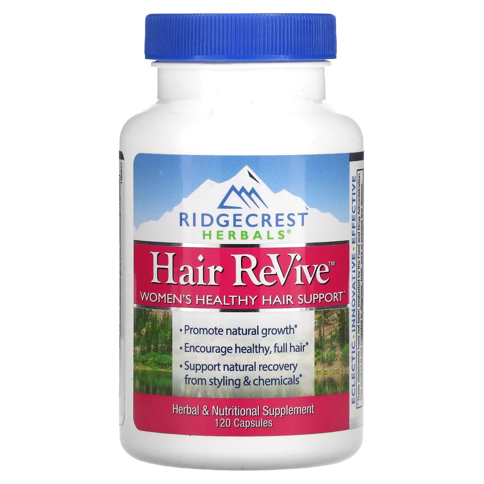 RidgeCrest Herbals, Hair ReVive, 120 Capsules