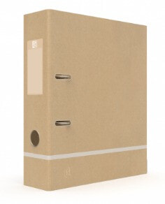 Oxford Touareg Lever Arch File - A4 - Cardboard - Beige - 600 sheets - 8 cm - 245 mm