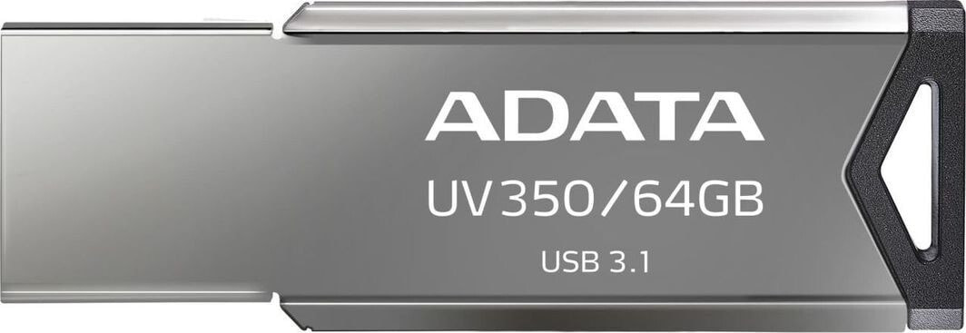 Pendrive ADATA UV350, 64 GB (AUV350-64G-RBK)