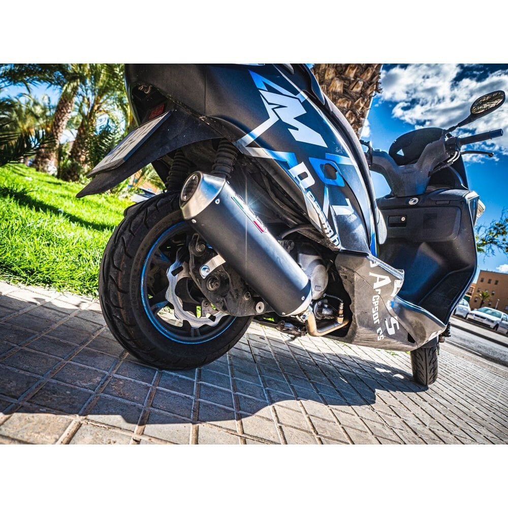 Leovince LV-10 Black Edition Honda MSX 125/grom 17-20 Ref:15237b Not Homologated Full Line System Silver