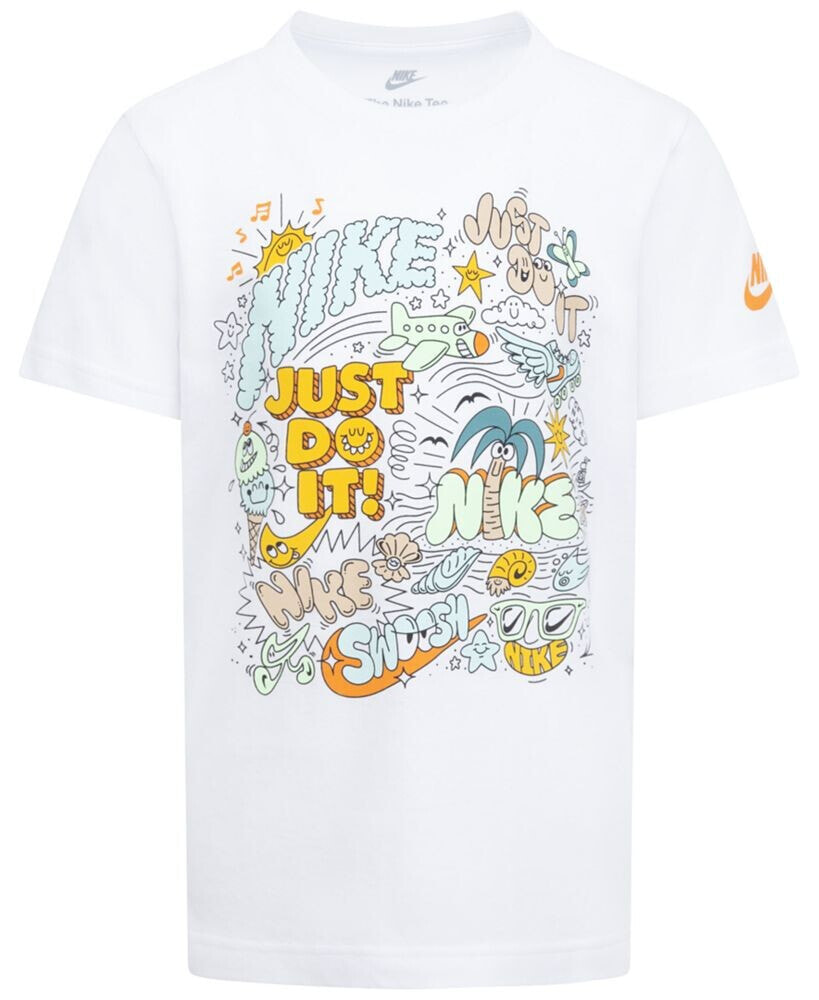 Nike little Boys Doodlevision Tee