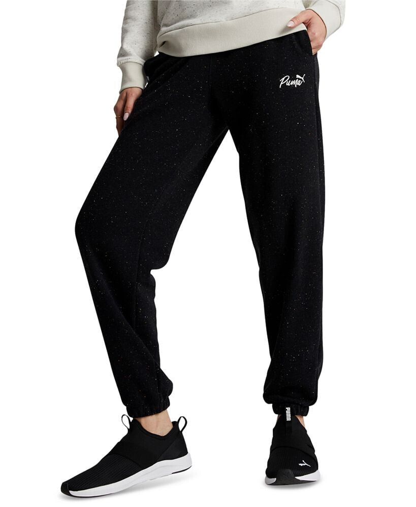 Puma women's Live In French Terry Jogger Sweatpants