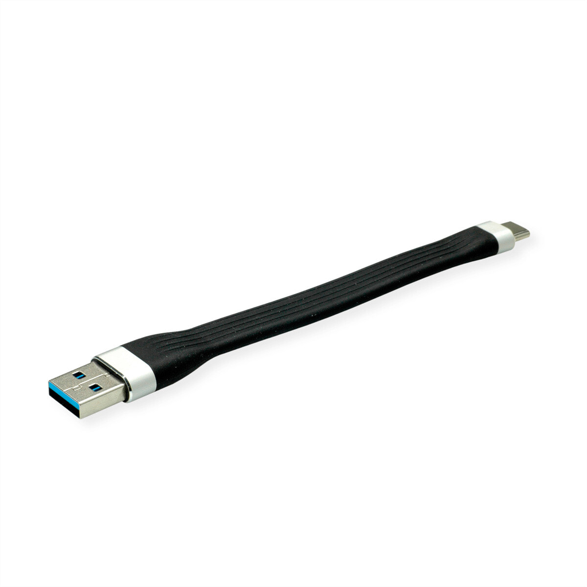 ROLINE 11.02.9014 USB кабель 0,11 m 3.2 Gen 1 (3.1 Gen 1) USB A USB C Черный