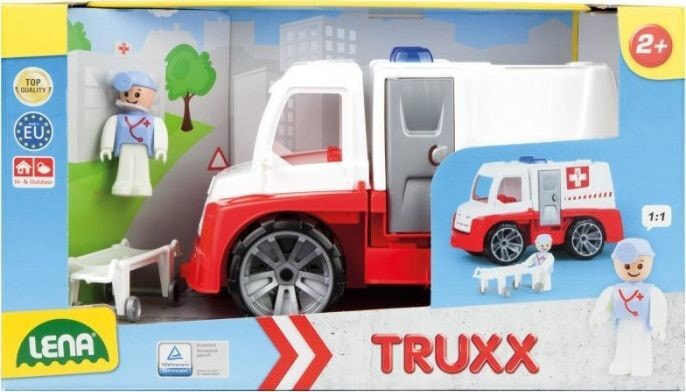 Lena Ambulance car with accessories in a Truxx box