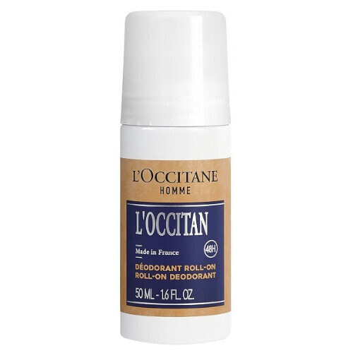 LOccitane Gentle Refreshing Roll-on Deodorant with Pleasant Scent Нежный освежающий шариковый дезодорант с приятным ароматом 50 мл