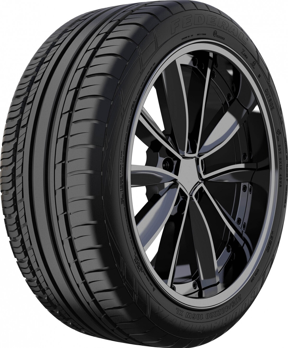 Шины для внедорожника летние Federal Couragia F/X XL DOT17 255/40 R20 101Y