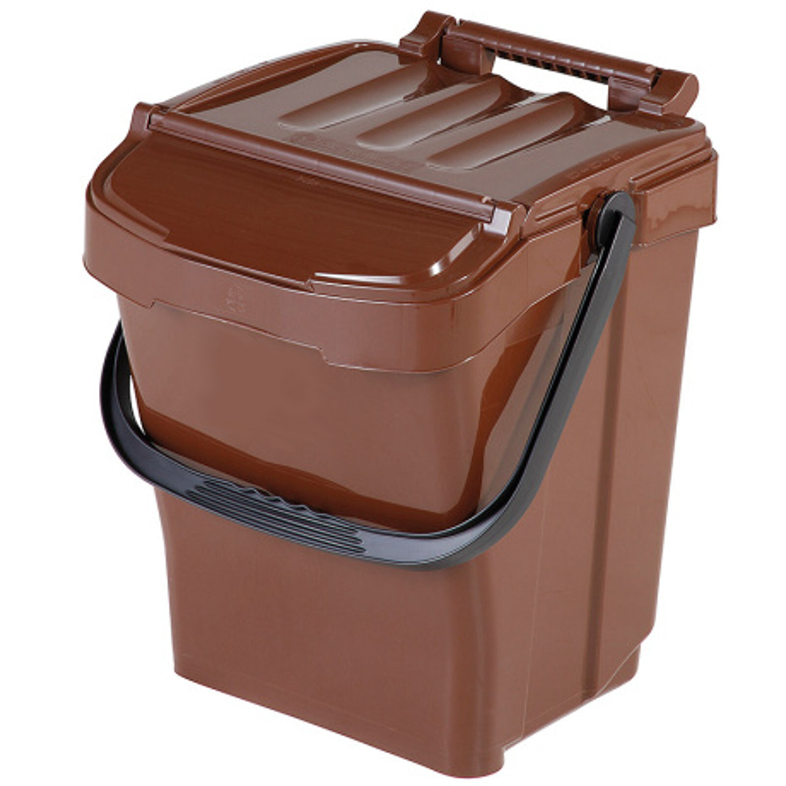 URBA PLUS 40L waste sorting bin for BIO waste sorting - brown
