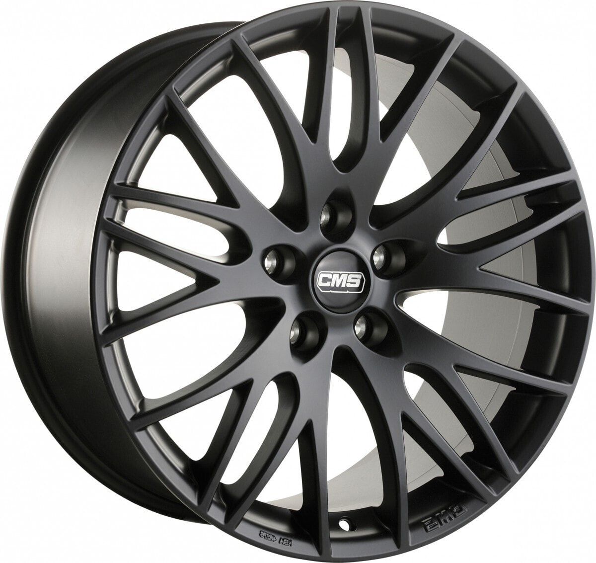 Колесный диск литой CMS C8 schwarz matt 7.5x17 ET40 - LK5/114.3 ML67.1