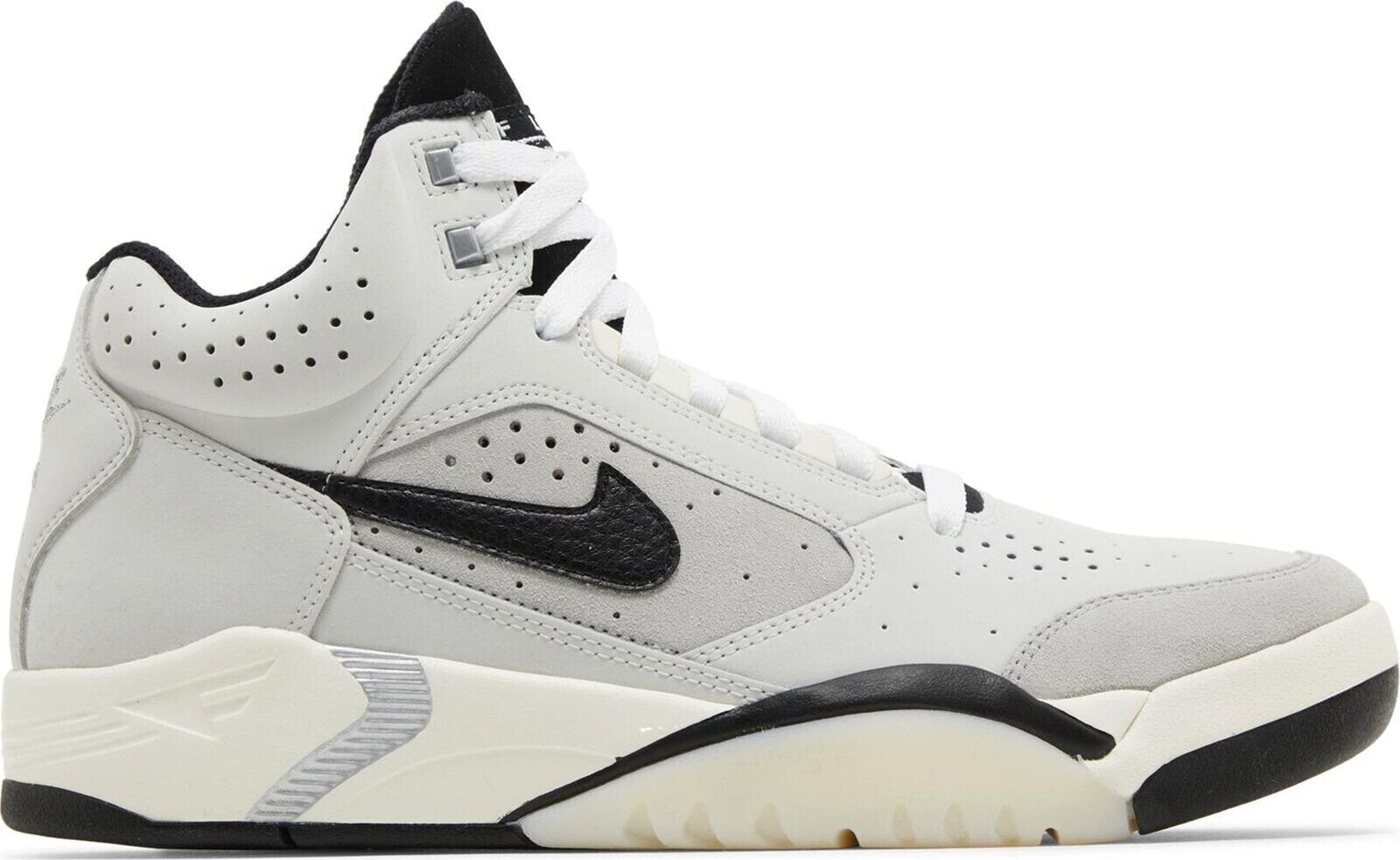 [FJ2949-001] Mens Nike Air Flight Lite Mid 'Photon Dust Metallic Silver'