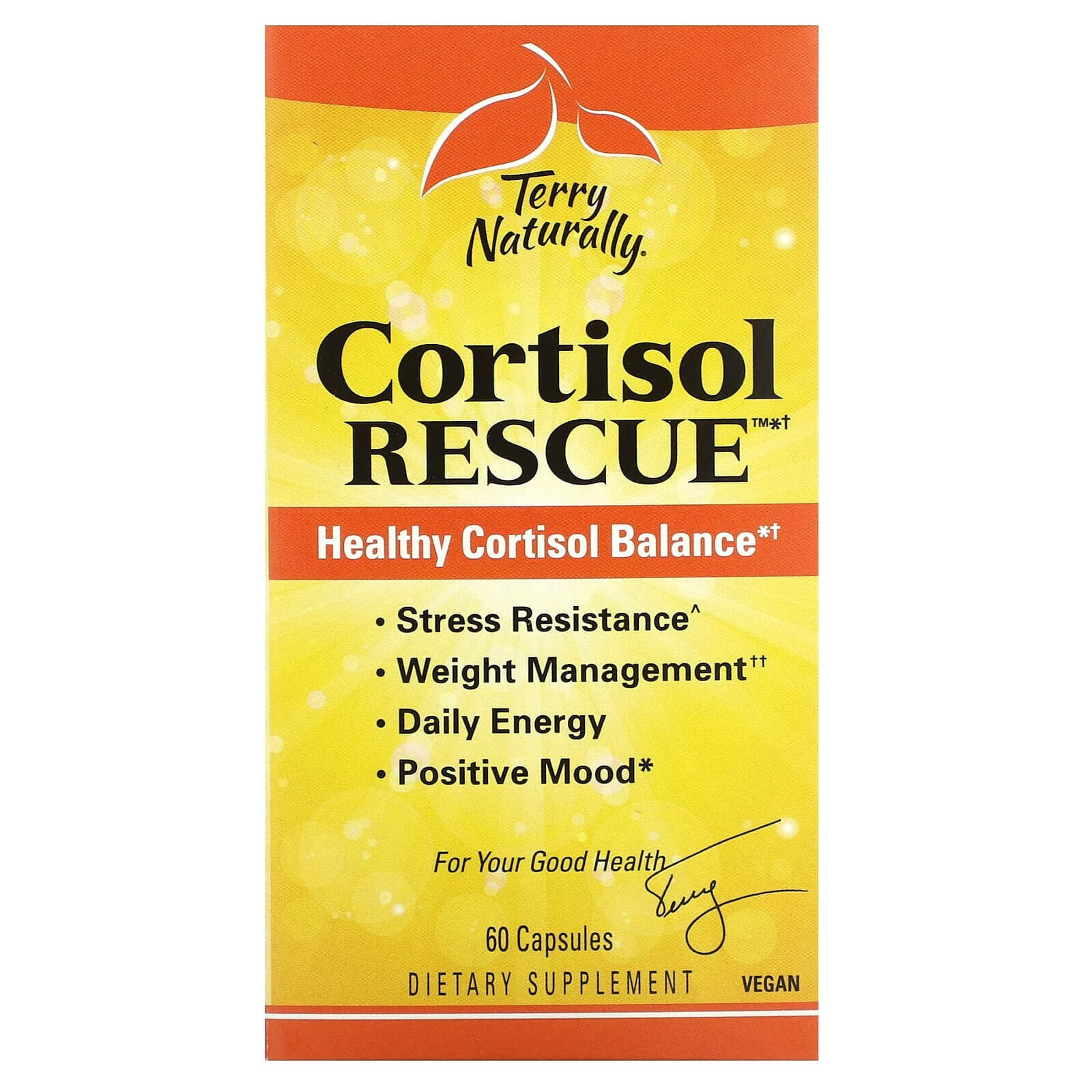 Terry Naturally, Cortisol Rescue, 60 Capsules